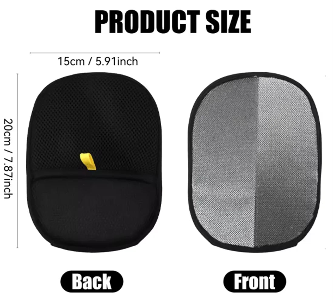 Pet Hair Removal Tool Reusable Static Removal Gloves, Double-Sided Grooming Gloves for Pets, Removes Pet Fur Hair for Carpets