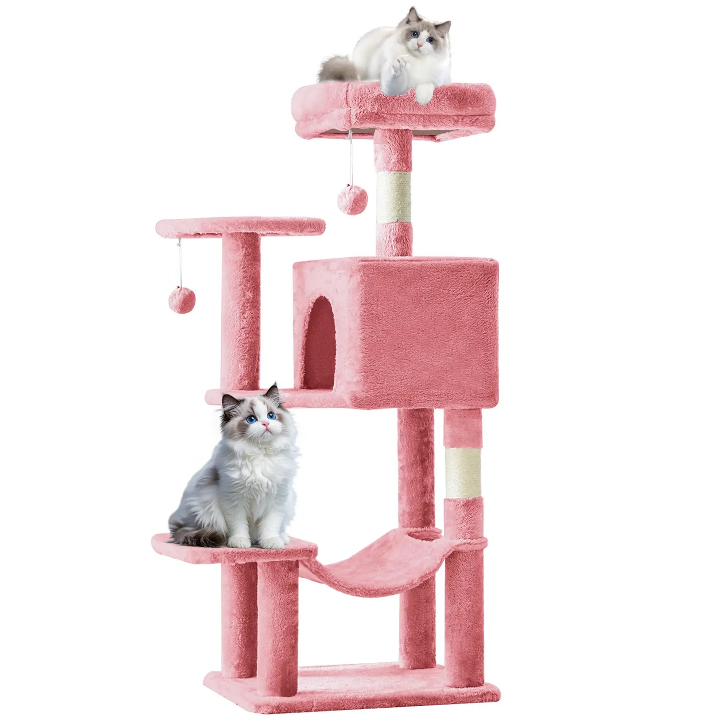 【Dealsforyoudays】 Cat Climbing Shelf, Post Cascading Cat Climbing Shelf, Indoor Playhouse, Cozy Nest, Durable, Space-Saving Design, Gift for Pet Owners