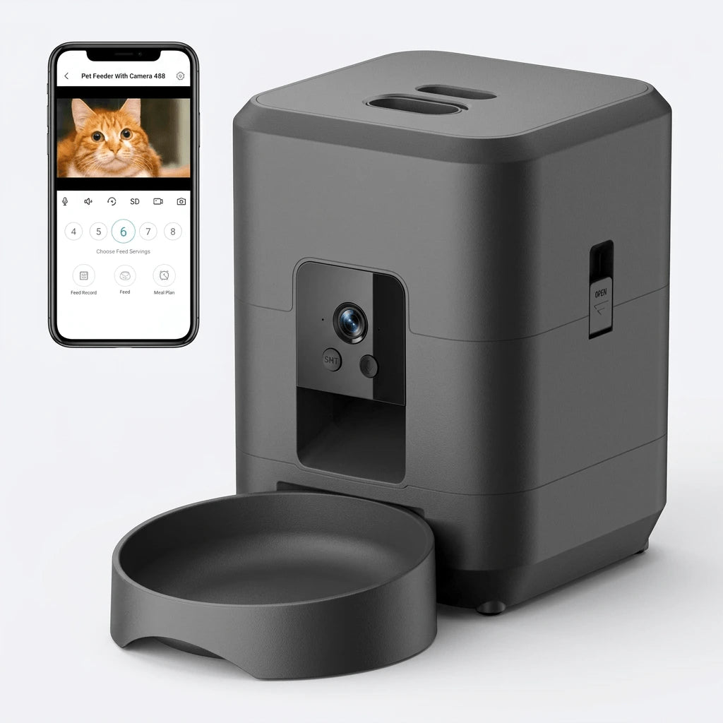 Comida Lista™ — Comedero Automático Inteligente 2L para Perros y Gatos