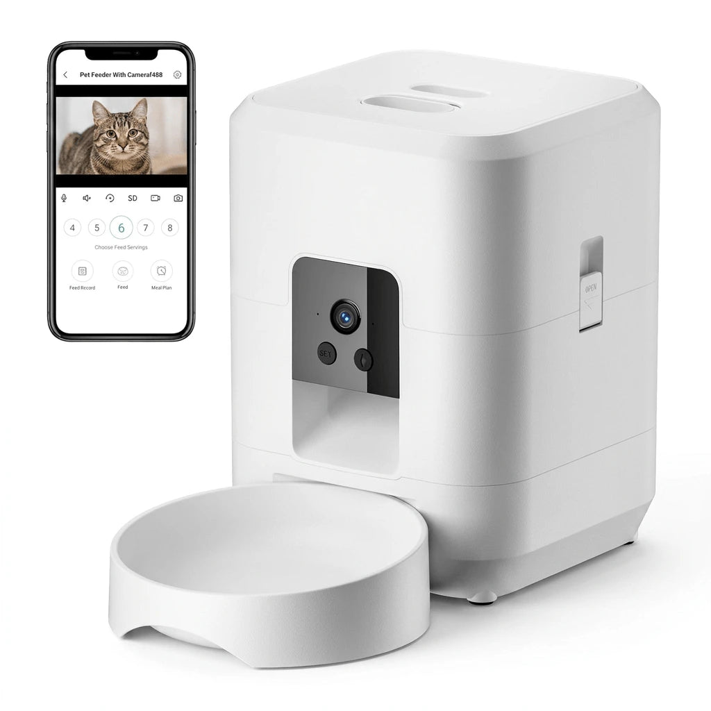 Comida Lista™ — Comedero Automático Inteligente 2L para Perros y Gatos