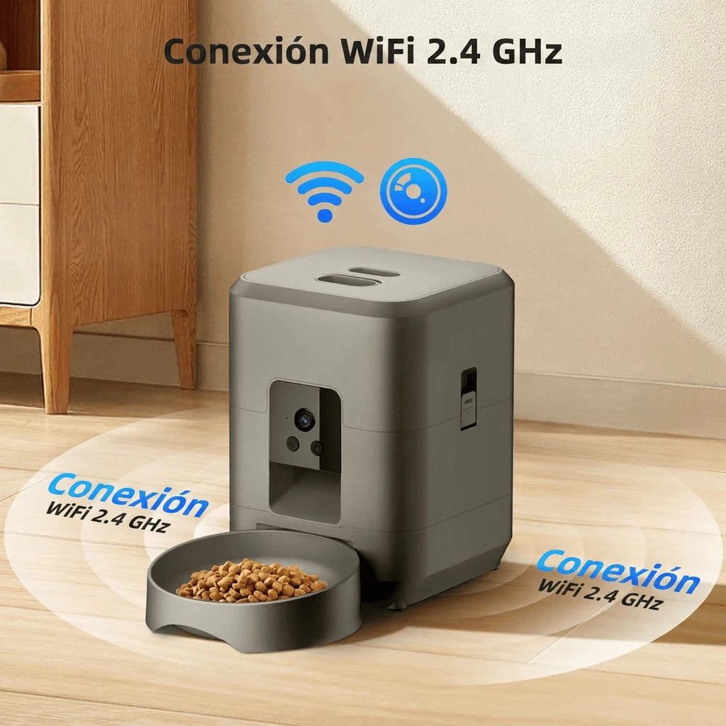 Comida Lista™ — Comedero Automático Inteligente 2L para Perros y Gatos