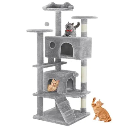 【Dealsforyoudays】 Cat Climbing Shelf, Post Cascading Cat Climbing Shelf, Indoor Playhouse, Cozy Nest, Durable, Space-Saving Design, Gift for Pet Owners